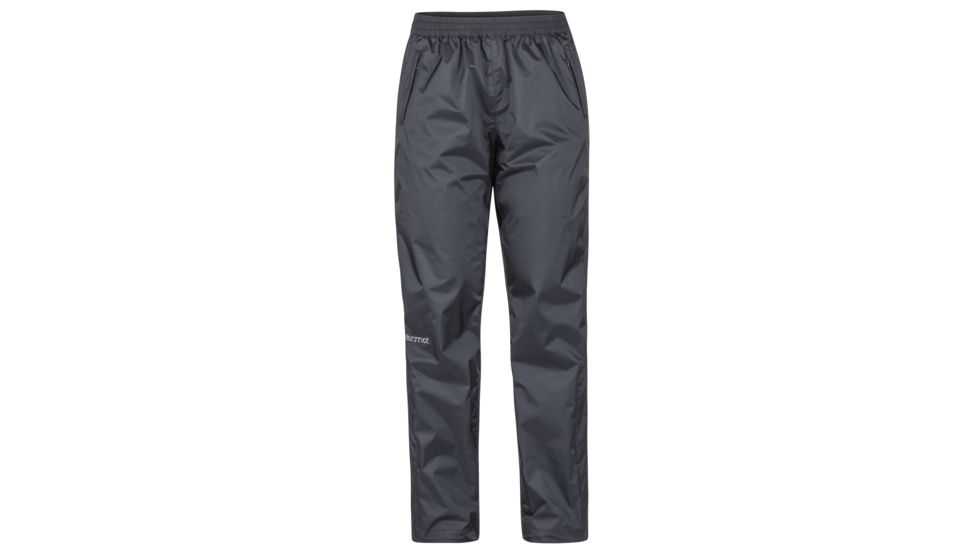 Marmot PreCip Eco Pants - Women's, Black, Large, Short, 46730S-001-L