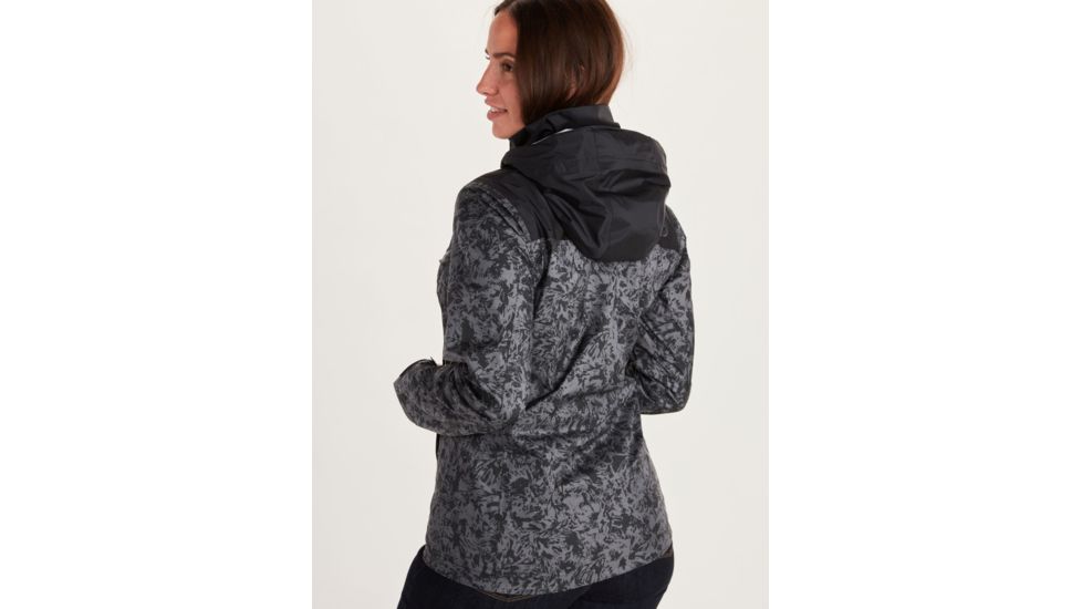 Marmot PreCip Eco Print Jacket - Womens, Flowers, Medium, 46140-7401-M