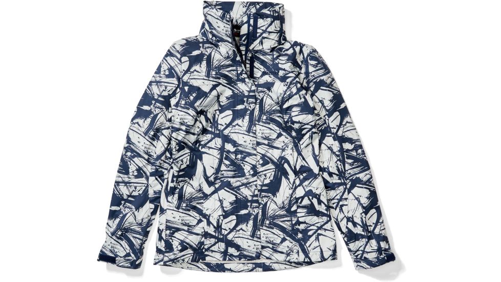 Marmot PreCip Eco Print Jacket - Womens, Racing Print, Large, 46140-8298-L