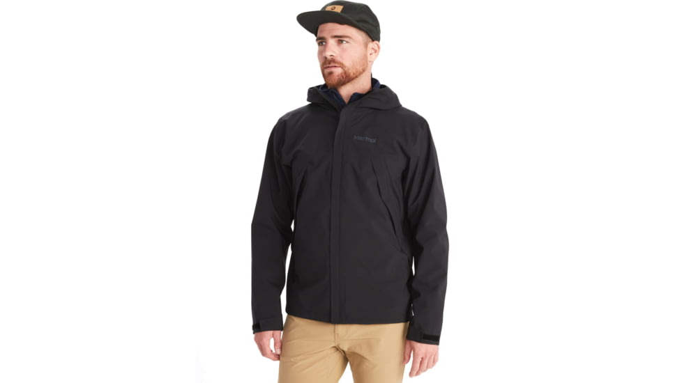 Marmot PreCip Eco Pro Jacket - Men's, Black, 2XL, 14500-001-XXL