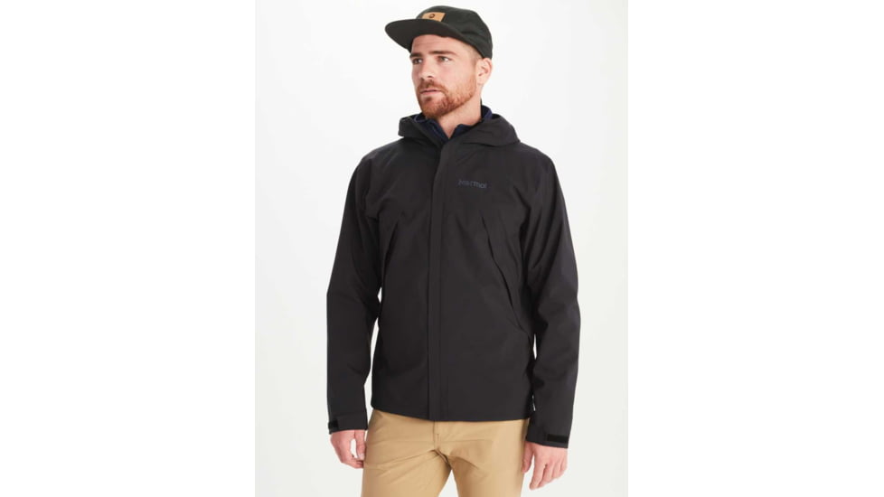 Marmot PreCip Eco Pro Jacket - Men's, Black, Large, 195115271237