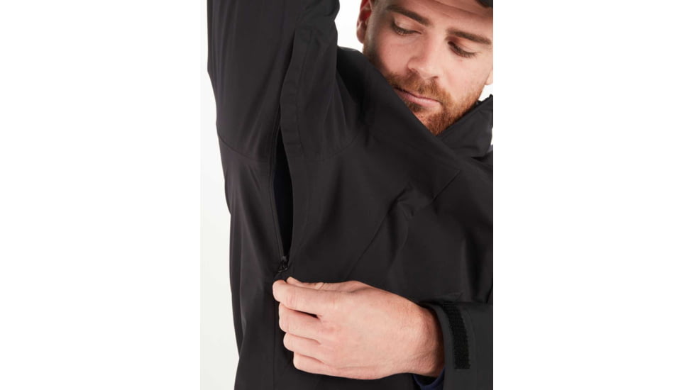 Marmot PreCip Eco Pro Jacket - Men's, Black, Large, 195115271237