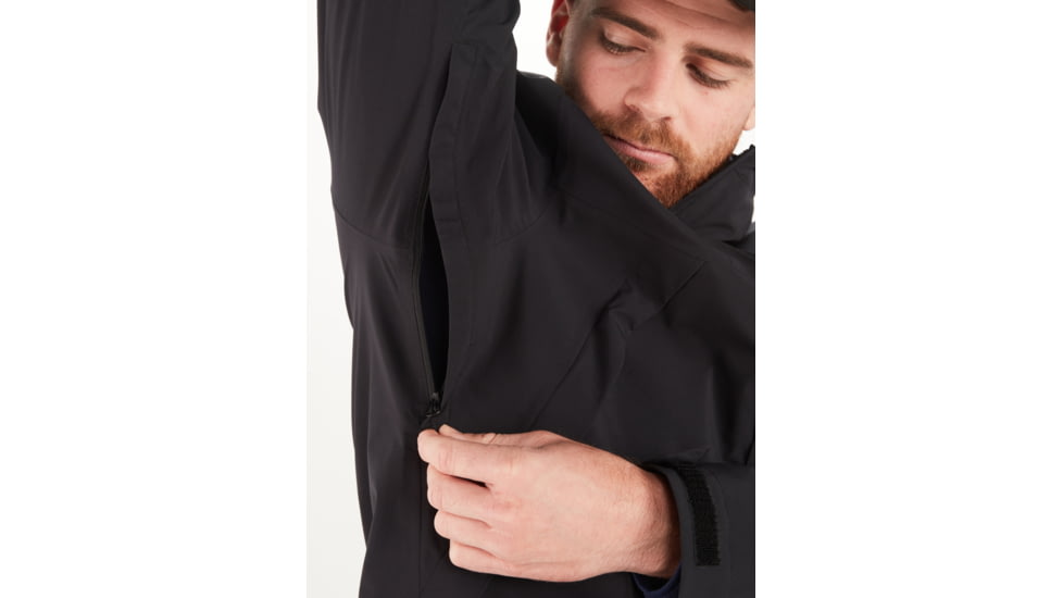 Marmot PreCip Eco Pro Jacket - Mens, Black, XXL, M15884-001XXL