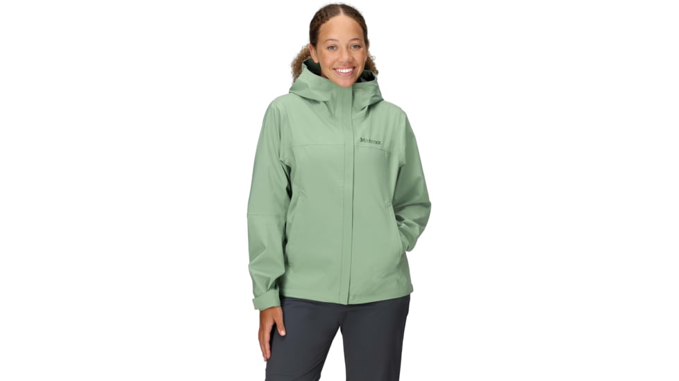 Marmot PreCip Eco Pro Jacket - Womens, Agate Green, XS, M15874-24373XS