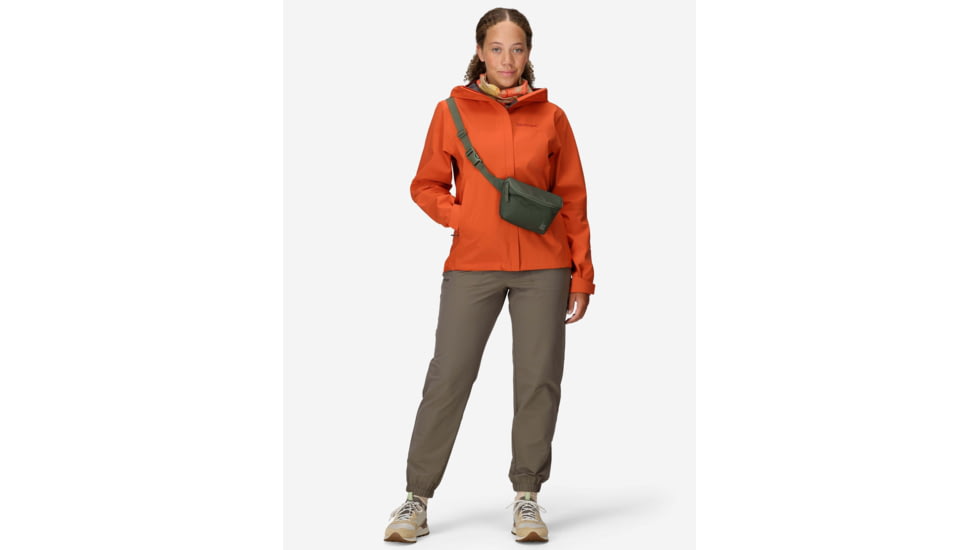 Marmot PreCip Eco Pro Jacket - Womens, Ginger Blossom, XL, M15874-24362XL