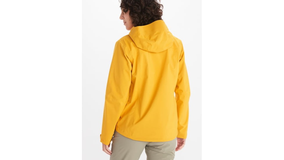 Marmot PreCip Eco Pro Jacket - Women's, Small, Golden Sun, M12389-9057-S