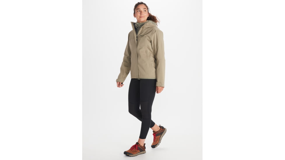 Marmot PreCip Eco Pro Jacket - Womens, Vetiver, XL, M15874-21543XL
