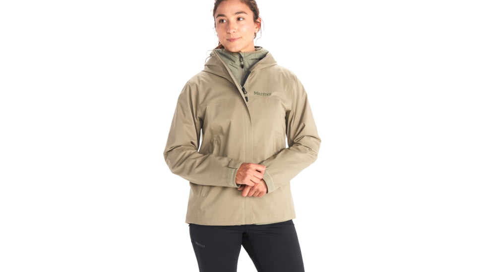 Marmot PreCip Eco Pro Jacket - Womens, Vetiver, XL, M15874-21543XL