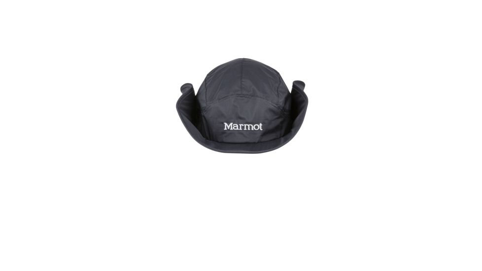 Marmot PreCip Eco Safari Hat - Mens, Black, Small/Medium, 13980-001-S/M