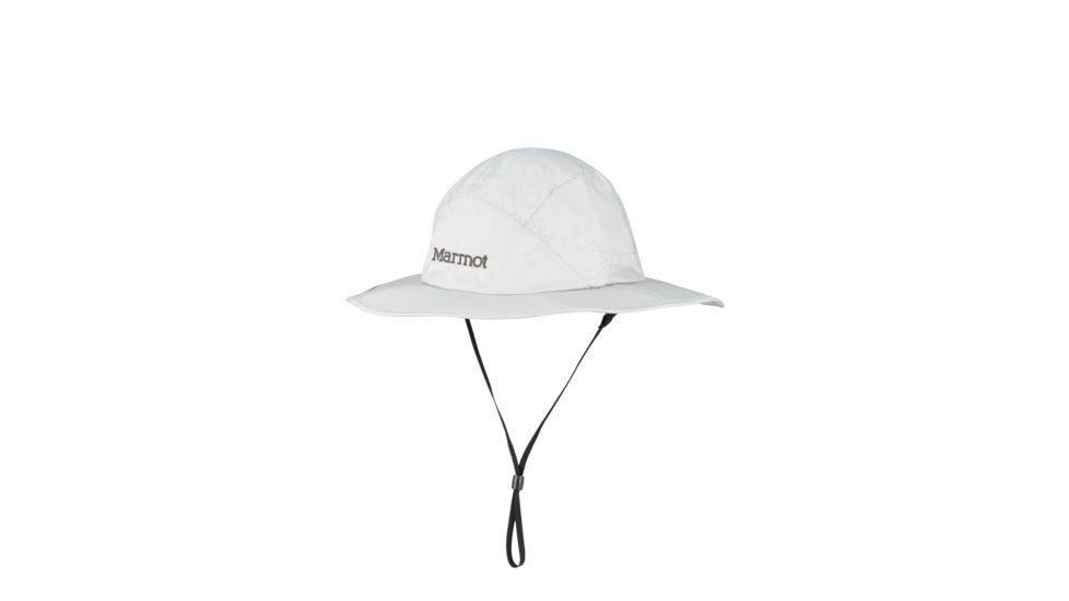 Marmot PreCip Eco Safari Hat - Mens, Platinum, Extra Large/2XL, 13980-169-XL/XXL
