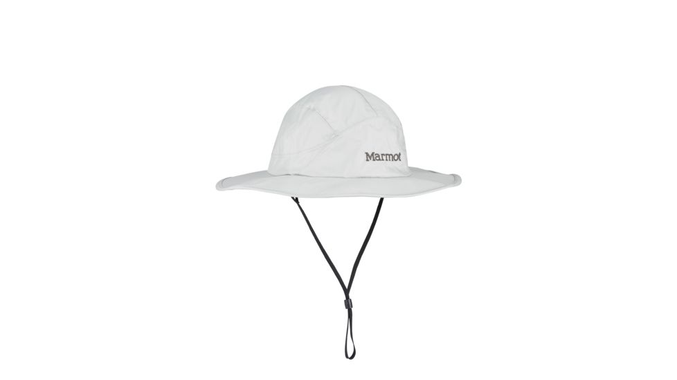 Marmot PreCip Eco Safari Hat - Mens, Platinum, Extra Large/2XL, 13980-169-XL/XXL