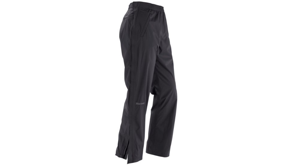 Marmot Precip Full Zip Pant Clearance - Women's - Black M Regula