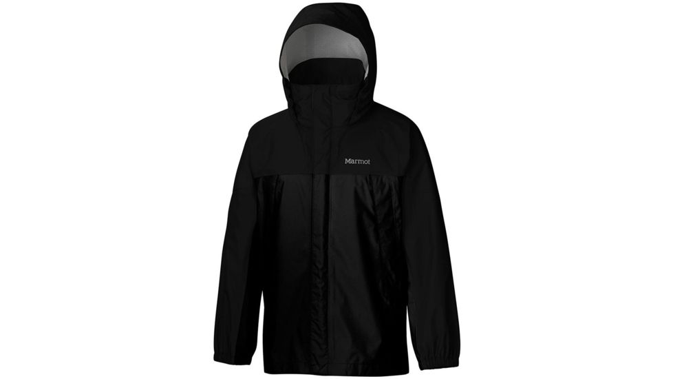 Marmot Precip Jacket - Boys-Black-Small