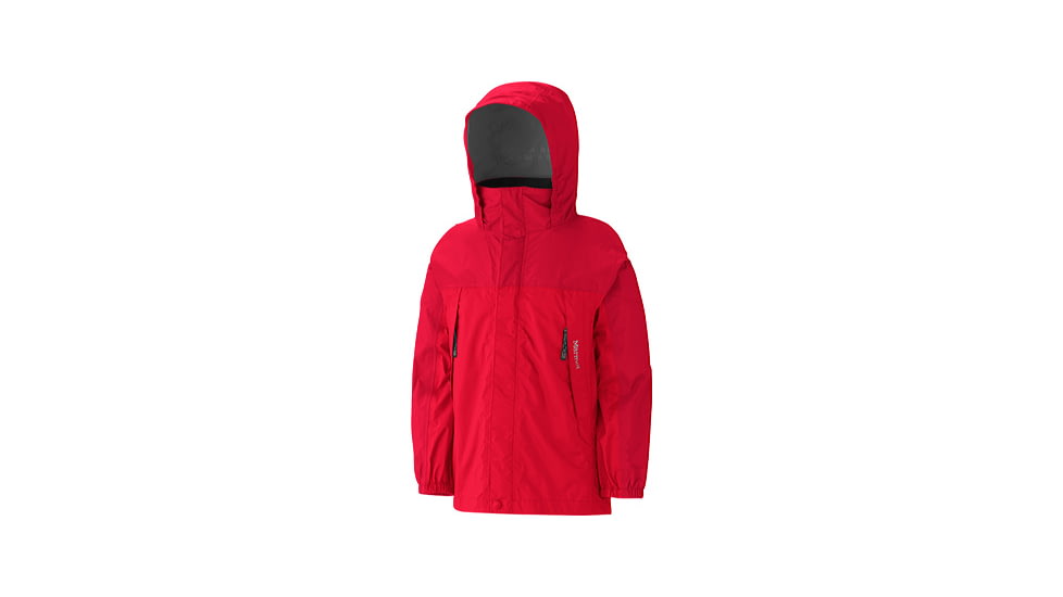 Marmot Precip Jacket - Boy's-Small-Rocket Red/Team Red