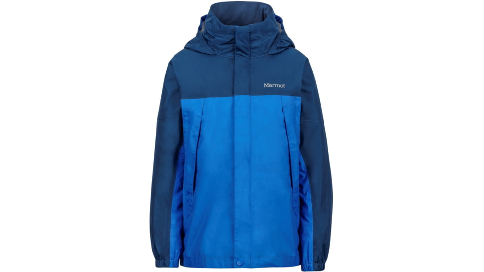 Marmot Precip Jacket - Boy's-True Blue/Vintage Navy-Large