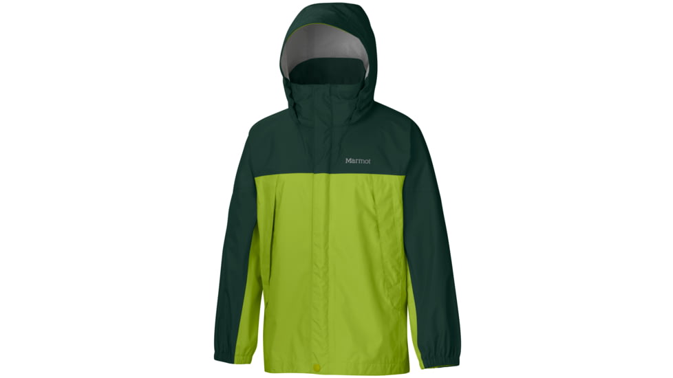 Marmot Precip Jacket - Boy's-Vermouth/Deep Forest-Medium