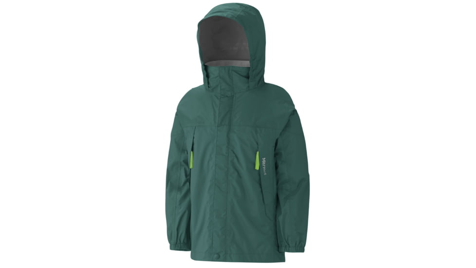 Marmot Precip Jacket - Boy's-X-Large-Deep Forest