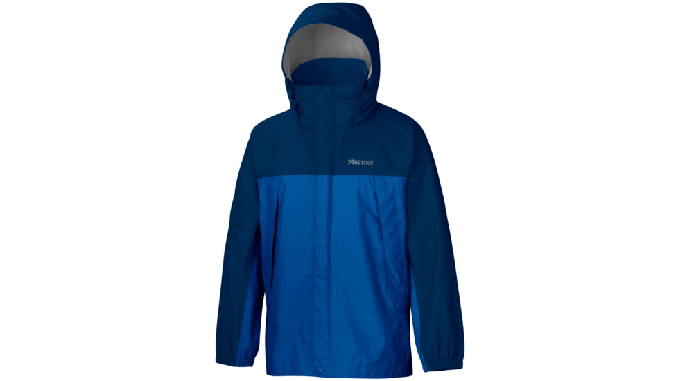 Marmot Precip Jacket - Boys-Cobalt Blue/Blue Night-Medium