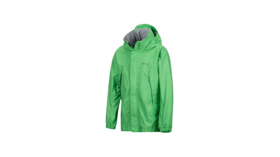 Marmot Precip Jacket - Boys, Emerald, Large, 50900-4366-L