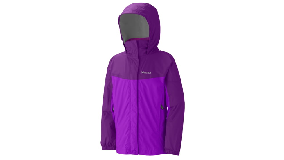 Marmot Precip Jacket - Girl's-Large-Sea Glass/Sea Green