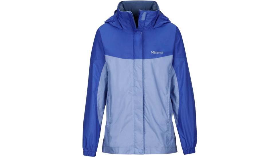 Marmot Precip Jacket - Girl's-Periwinkle/Spectrum Blue-X-Large