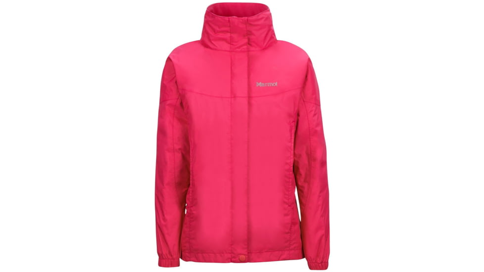 Marmot Precip Jacket - Girl's-Pink Rock-Large
