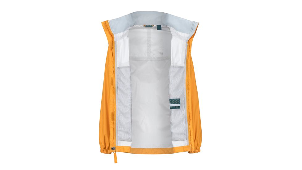 Marmot PreCip Jacket - Girls, Golden Eye, Medium, 55680-9416-M