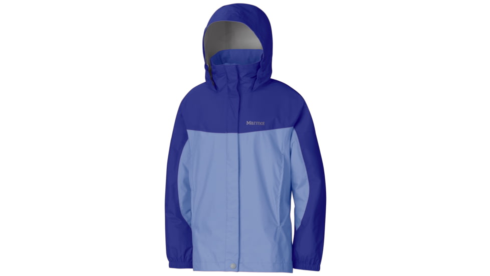 Marmot Precip Jacket - Girls-Pale Dusk/Gemstone-Medium