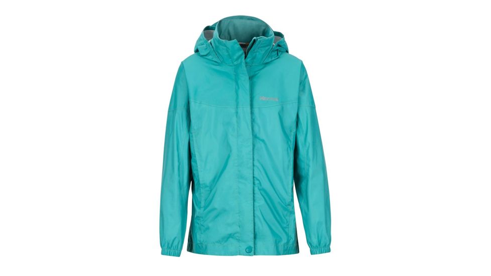 Marmot PreCip Jacket - Girls, Patina Green, XL, 55680-4788-XL