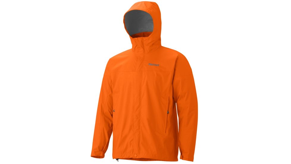 Marmot Precip Jacket - Men's-X-Large-Orange Spice