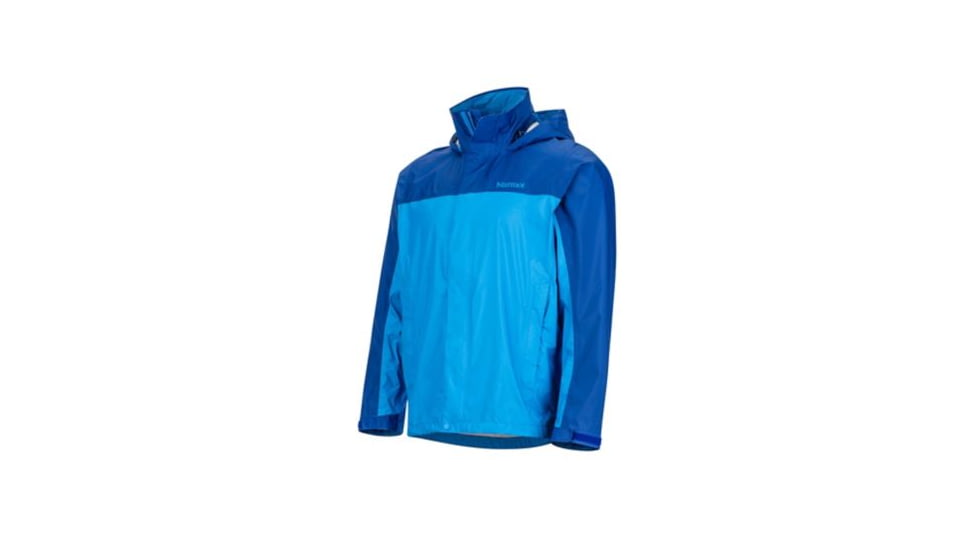 Marmot PreCip Rain Jacket - Men's, French Blue/Surf, Extra Large, 41200-3650-XL