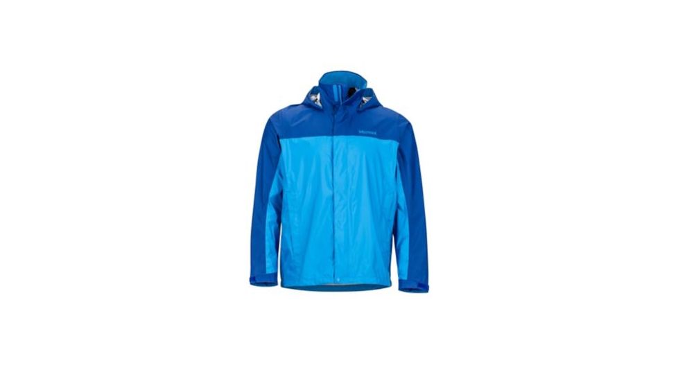Marmot PreCip Rain Jacket - Men's, French Blue/Surf, Extra Large, 41200-3650-XL