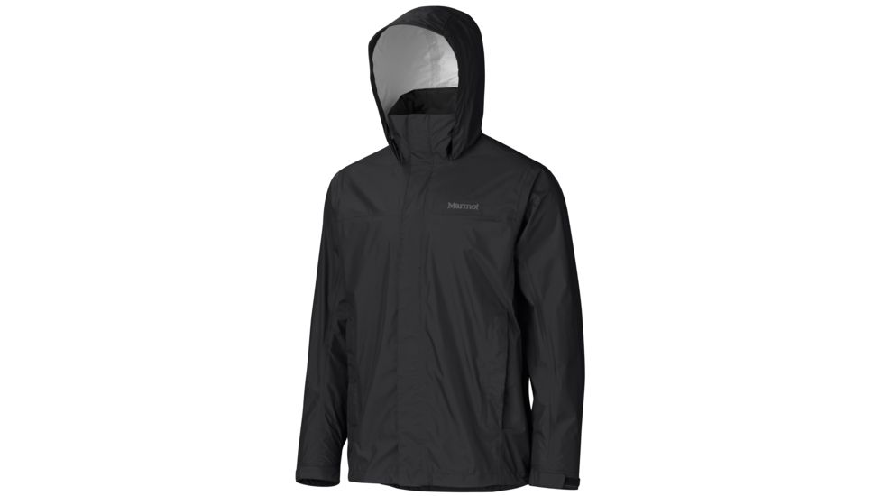 Marmot Precip Jacket Tall - Mens-Black-X-Large