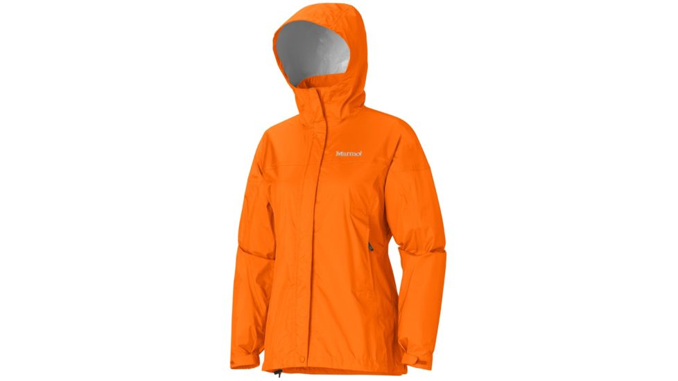 Marmot Precip Jacket - Women's-Large-Orange Spice