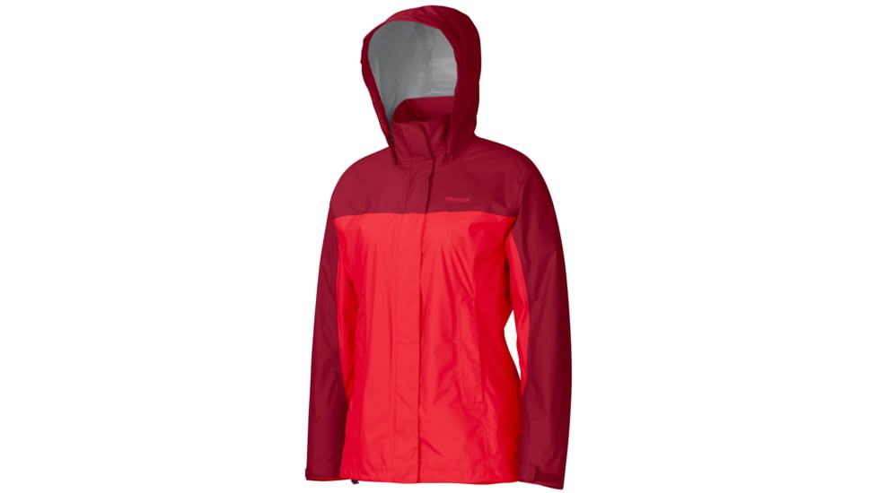 Marmot Precip Jacket - Women's-Summer Pink/Dark Raspberry-X-Large