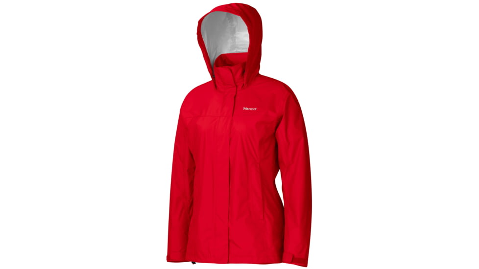 Marmot Precip Jacket - Women's-Medium-Cherry Tomato