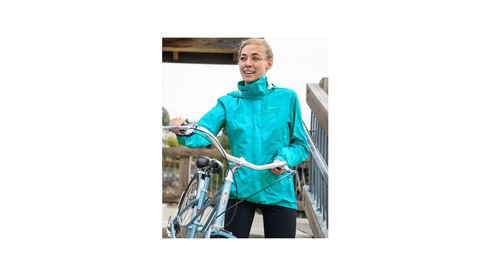 Marmot PreCip Rain Jacket - Womens, Oceanic, XS, 46200-2186-XS