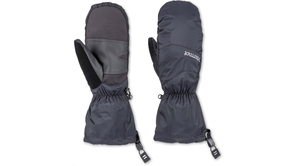 Marmot PreCip Shell Mitten, Black, Medium, 11620-001-Black-M