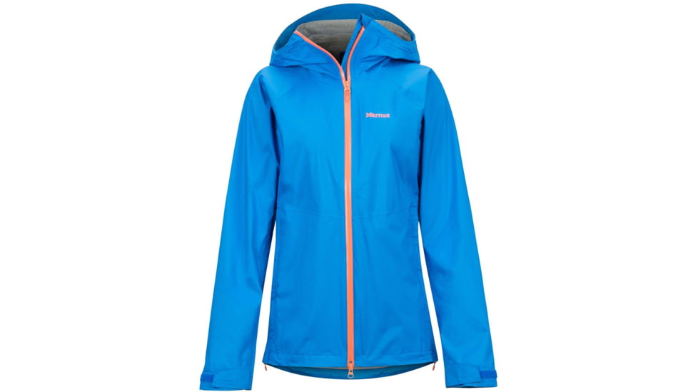 Marmot PreCip Stretch Jacket - Womens, Clear Blue, Large, 36590-3695-Large