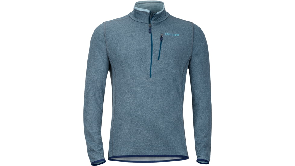 Marmot Preon 1/2 Zip - Men's-Denim-Medium