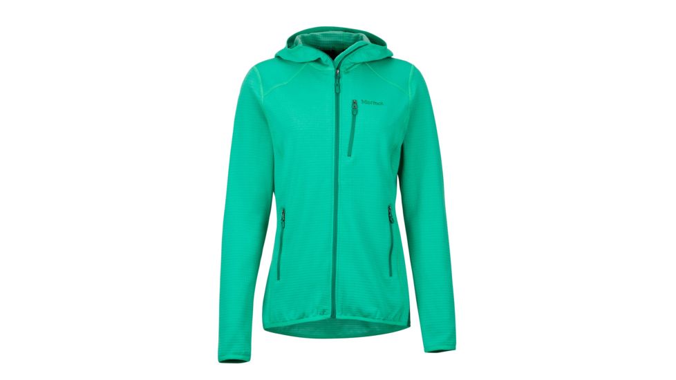 Marmot Preon Hoody - Womens, Turf Green, Large, 89780-4627-L