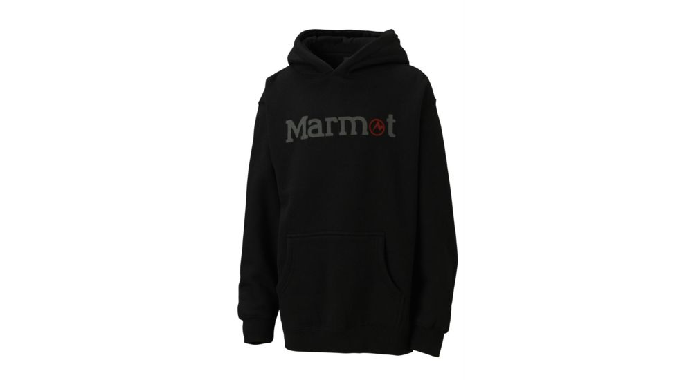 Pullover Hoodie - Boys -Small-Black
