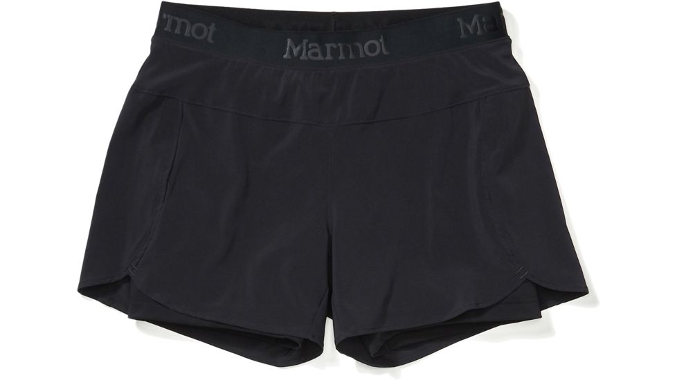 Marmot Pulse Shorts - Womens, Black, Medium, 46430-001-M