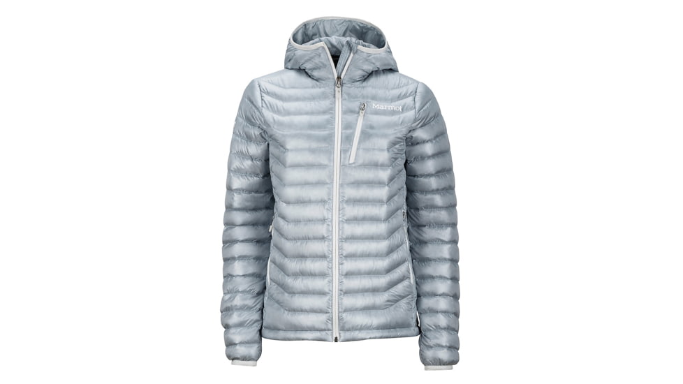 Marmot Quasar Hoody - Women's-Silver-X-Small