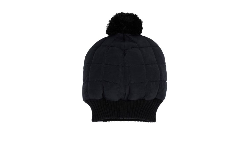 Marmot Quilted Pom Beanie - Womens, Black, One Size, 13930-Black-ONE-DEMO