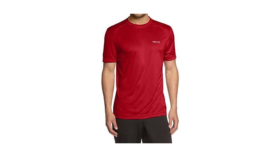 Marmot Race-T Short Sleeve - Men's-Team Red-XX-Large