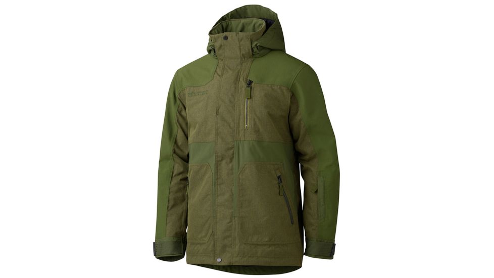 Marmot Mens Rail Jacket,Moss/Greenland,Large MAR1093-MS-GD-LG