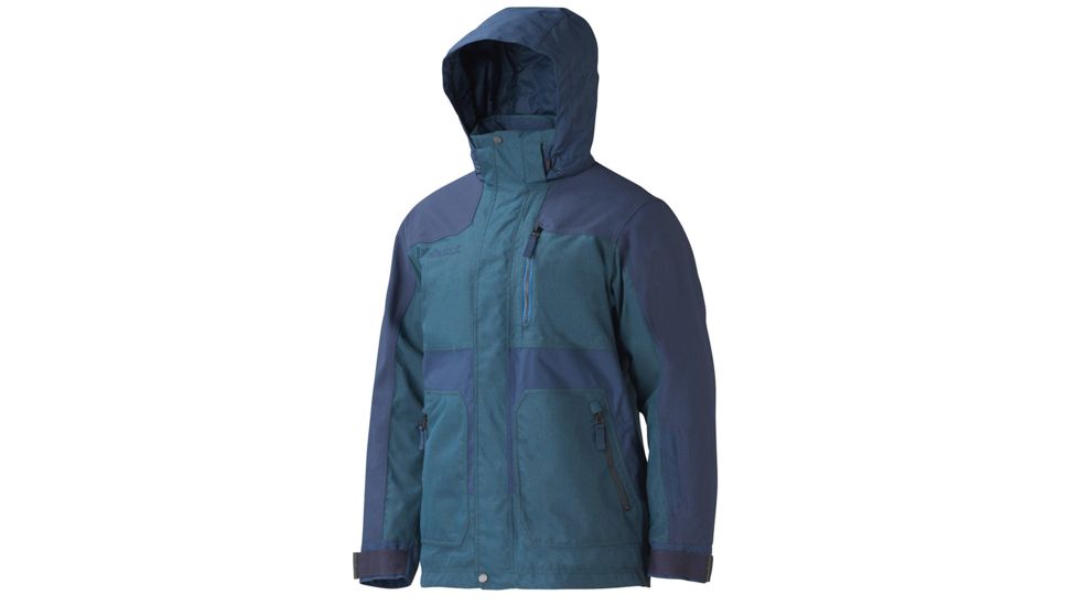 Marmot Rail Jacket - Men's-Sierra Blue/Vintage Navy-Small
