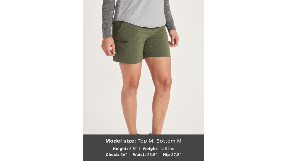 Marmot Raina Short - Womens, Crocodile, 10, 5 in, 47090-4764-10