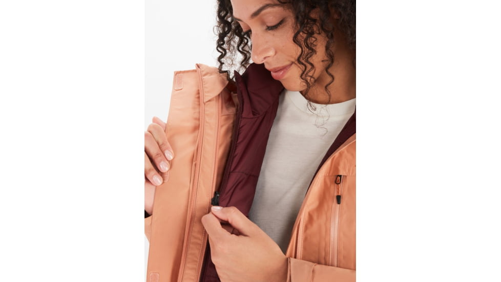 Marmot Ramble Component Jacket - Womens, Rose Gold, Extra Small, M13167-20094-XS